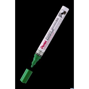 Marker olejowy Pentel średnia okrągła  końcówka,  MMP10-D zielony