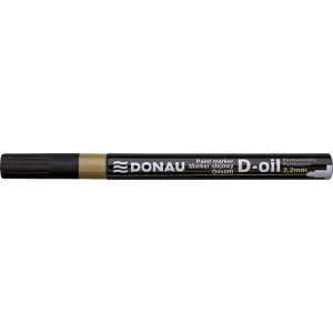 Marker olejowy DONAU D-Oil, okrągły, 2,2mm, złoty