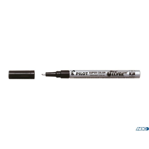 Marker olejny F  srebrny SC-S-F PILOT