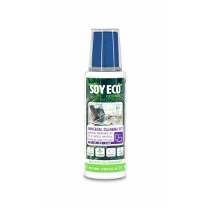 Zestaw 2w1 do czyszczenia ekranów SOYECO, Eco, środek czyszczący 100 ml  +  mikrofibra 20x20