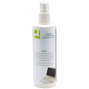 Spray do czyszczenia ekranów TFT / LCD / LED i klawiatur Q-CONNECT, 250ml