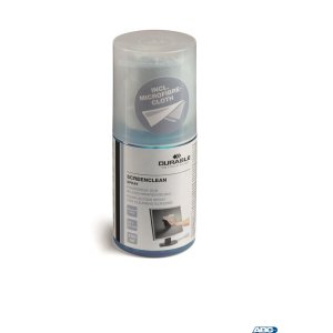 Zestaw do czyszczenia ekranów DURABLE (582300) płyn 200ml + ścierka fluid