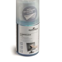 Zestaw do czyszczenia ekranów DURABLE (582300) płyn 200ml+ścierka fluid