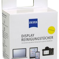 Chusteczki do czyszczenia ekranów, tabletów i laptopów ZEISS, 10 szt., białe