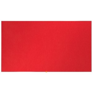 Tablica filcowa NOBO, 72x41cm, panoramiczna 32", czerwona
