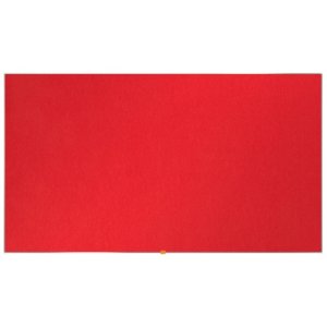 Tablica filcowa NOBO, 90x51cm, panoramiczna 40", czerwona