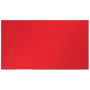 Tablica filcowa NOBO, 189x107cm, panoramiczna 85", czerwona