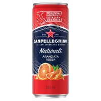 Aranciata Rossa SANPELLEGRINO, delikatny gaz, puszka, 0,33l