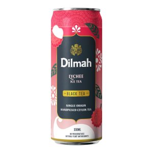 Herbata mrożona DILMAH, lychee, 330ml