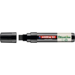 Marker olejowy na bazie wody e-52 EDDING EcoLine, 4-15mm, czarny