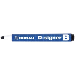 Marker do tablic DONAU D-Signer B, okrągły, 2-4mm (linia), czarny