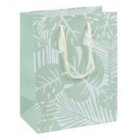 Torebka na prezenty DONAU HOME, laminowana, 18x23x10cm, całoroczna, sznurek, mix wzorów