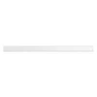 Listwa zaciskająca DONAU, PVC, A4, 10mm, do 100 kartek, biała