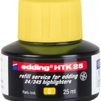 Tusz do uzupełniania zakreślaczy e-HTK 25 EDDING, żółty
