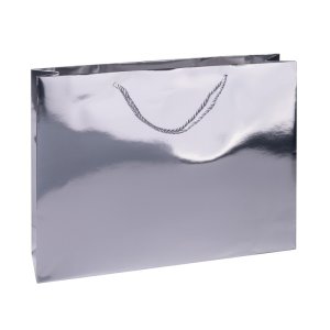 Torebka na prezenty DONAU HOME, laminowana, 40x30x10cm, całoroczna, z rączką, mix kolorów