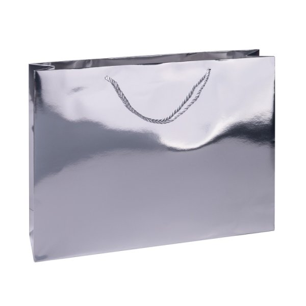 Torebka na prezenty DONAU HOME, laminowana, 40x30x10cm, całoroczna, z rączką, mix kolorów