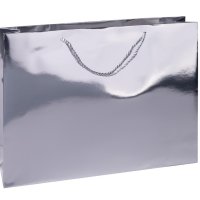 Torebka na prezenty DONAU HOME, laminowana, 40x30x10cm, całoroczna, z rączką, mix kolorów