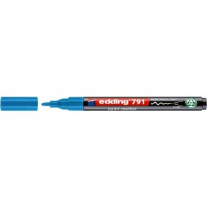 Marker olejowy e-791 EDDING, PCR, jasnoniebieski