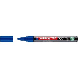 Marker olejowy e-790 EDDING, PCR, niebieski