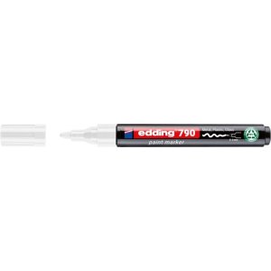 Marker olejowy e-790 EDDING, PCR, biały