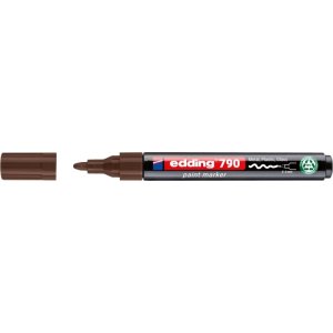 Marker olejowy e-790 EDDING, PCR, brązowy