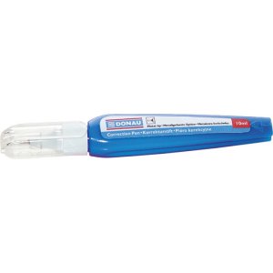 Korektor w piórze DONAU, metalowa końcówka, 10ml