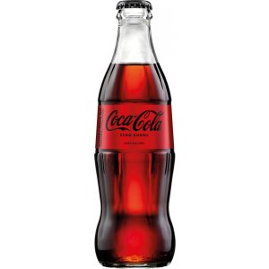 Coca-Cola Zero, butelka szklana, 0,33l