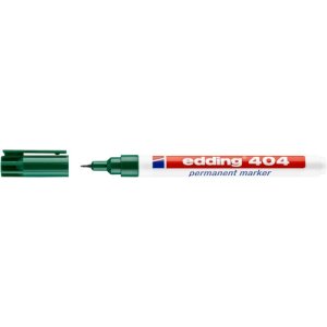 Marker permanentny e-404 EDDING, 0,75 mm, zielony