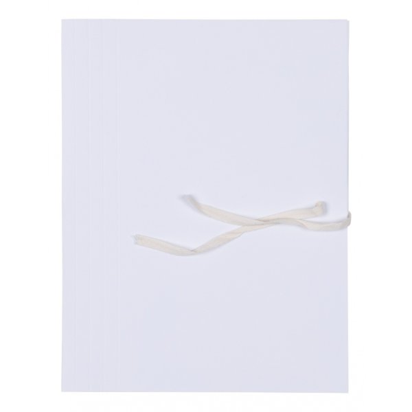 Teczka archiwizacyjna wiązana OFFICE PRODUCTS Budget Pro, 50mm, karton, biała wewn., A4, 250gsm, 3-skrz., biała