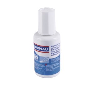 Korektor w płynie DONAU z aplikatorem, 20ml, na bazie wody