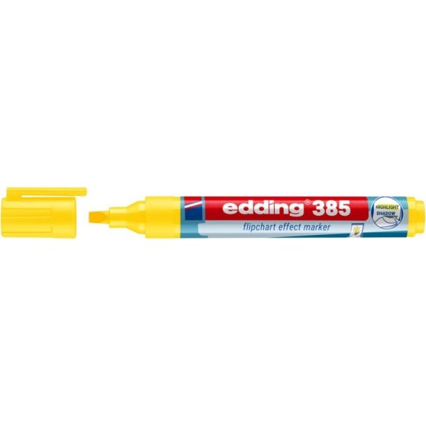 Marker do efektów na flipchartach e-385 EDDING, żółty
