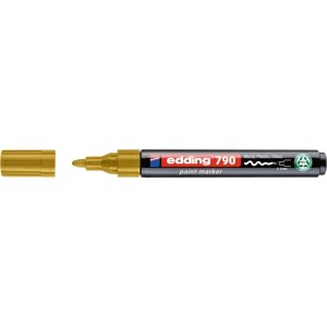 Marker olejowy e-790 EDDING, PCR, złoty