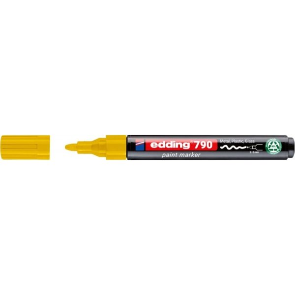 Marker olejowy e-790 EDDING, PCR, żółty