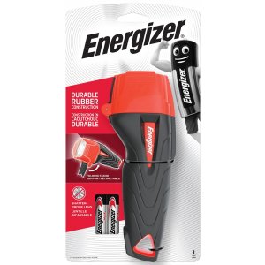 Latarka ENERGIZER Impact Led  +  2szt. baterii AA, czarna
