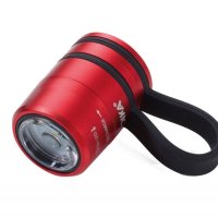 Latarka TROIKA Eco Run, z magnesem, LED, czerwona