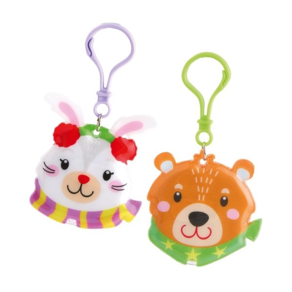 Latarka LED z karabińczykiem TRENDHAUS MM SF, mix kolorów