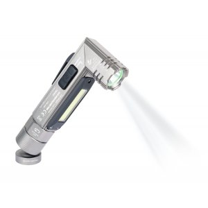 Latarka TROIKA Eco Knicklicht Pro, LED, 5 funkcji, szara