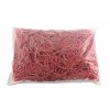 Gumki recepturki OFFICE PRODUCTS, średnica 60mm, 1,5x1,5mm, 60% kauczuku, 1000g, zgrzewka, czerwone