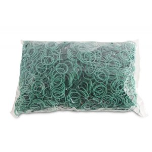 Gumki recepturki OFFICE PRODUCTS, średnica 25mm, 1,5x1,5mm, 60% kauczuku, 1000g, zgrzewka, zielone