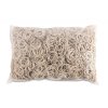 Gumki recepturki OFFICE PRODUCTS, średnica 25mm, 1,5x1,5mm, 60% kauczuku, 1000g, zgrzewka, białe