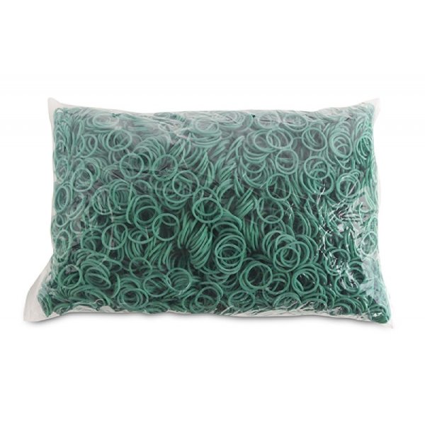 Gumki recepturki OFFICE PRODUCTS, średnica 20mm, 1,5x1,5mm, 60% kauczuku, 1000g, zgrzewka, zielone
