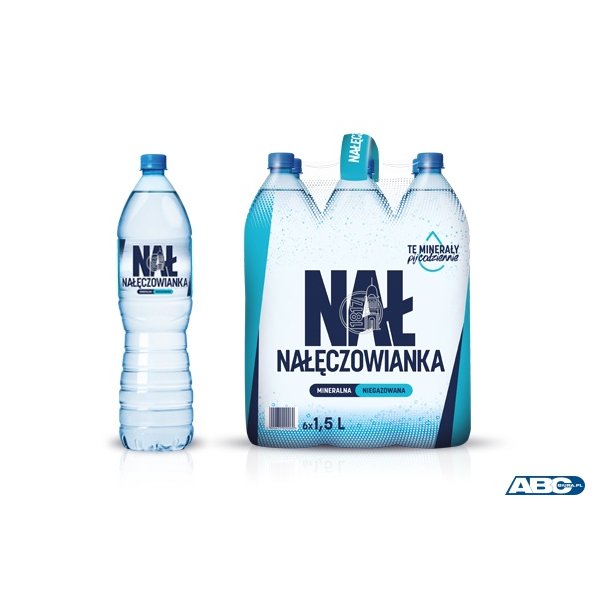 Woda NAŁĘCZOWIANKA niegazowana 1.5L butelka PET zgrzewka 6 szt.