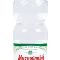 Woda MUSZYNIANKA 0.6l niskonasycona CO2 zgrzewka 8 szt. (zielona) KAUCJA