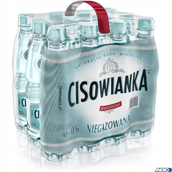 Woda CISOWIANKA 0.5l niegazowana zgrzewka 12 szt. KAUCJA