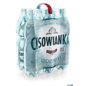 Woda CISOWIANKA 1.5l niegazowana zgrzewka 6 szt. KAUCJA