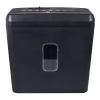 Niszczarka OFFICE PRODUCTS, ścinki, do 5 kartek A4, kosz 8l, czarna