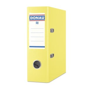 Segregator DONAU Master, PP, A5 / 75mm, żółty