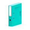 Segregator NEW BINDER MOXOM, plastikowy, A4 / 70mm, turkusowy