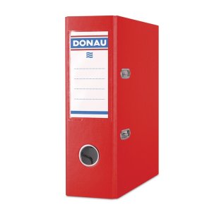 Segregator DONAU Master, PP, A5 / 75mm, czerwony
