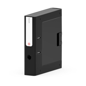 Segregator NEW BINDER MOXOM, plastikowy, A4 / 70mm, czarny